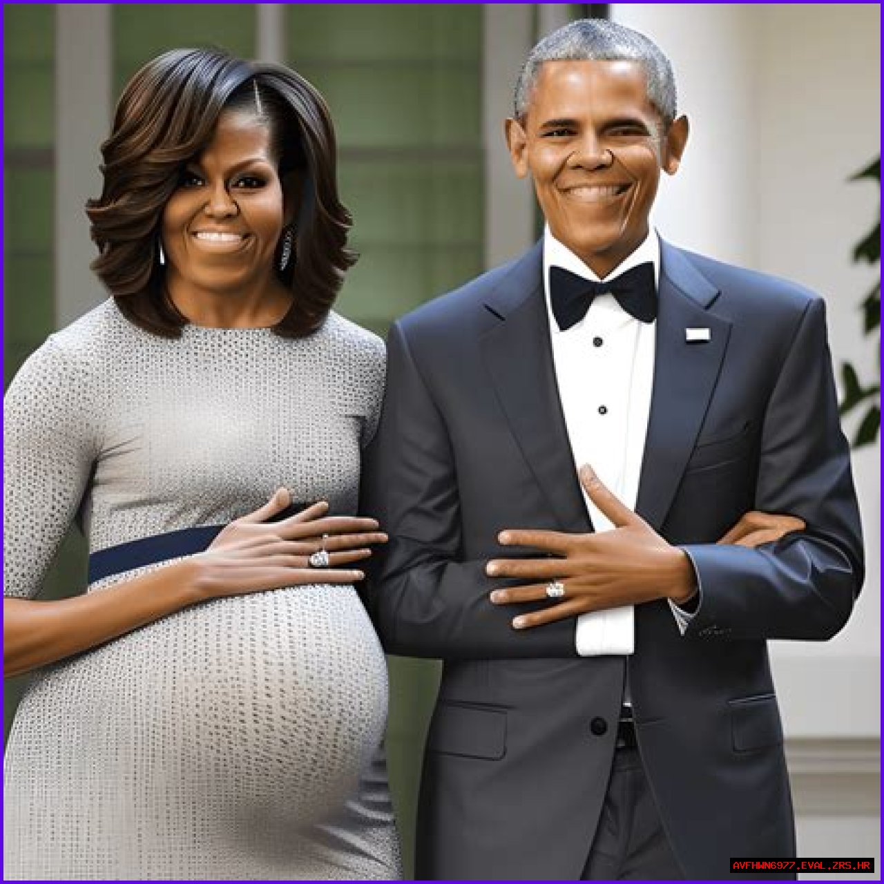 Captivating Moments: Michele Obama's Pregnancy Pictures