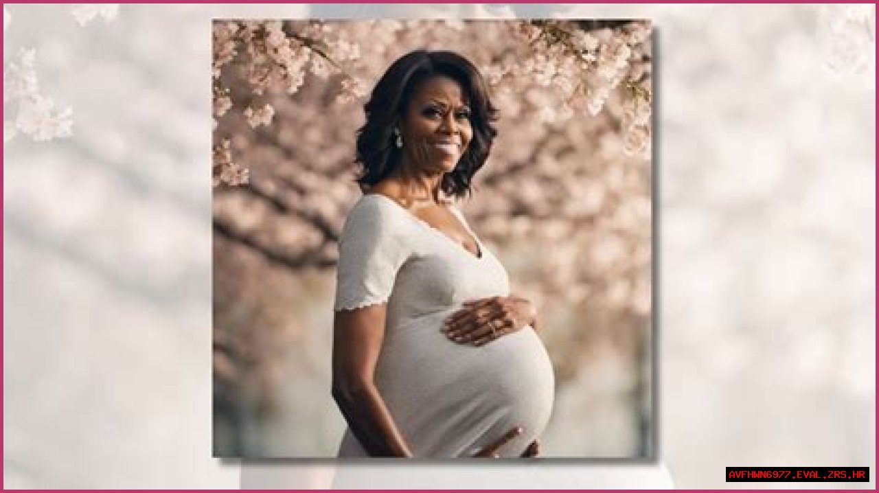 Capturing Moments: The Pregnant Photos Of Michelle Obama